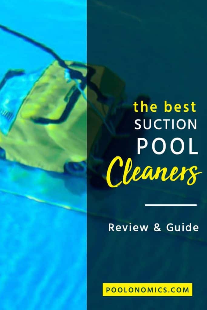 Suction pool cleaners are an automatic pool cleaner to keep the bottom of your pool perfectly clean. In this guide, we’ll cover everything you need to consider before buying a suction pool cleaner. #poolonomics #poolcleaning #poolmaintenance
