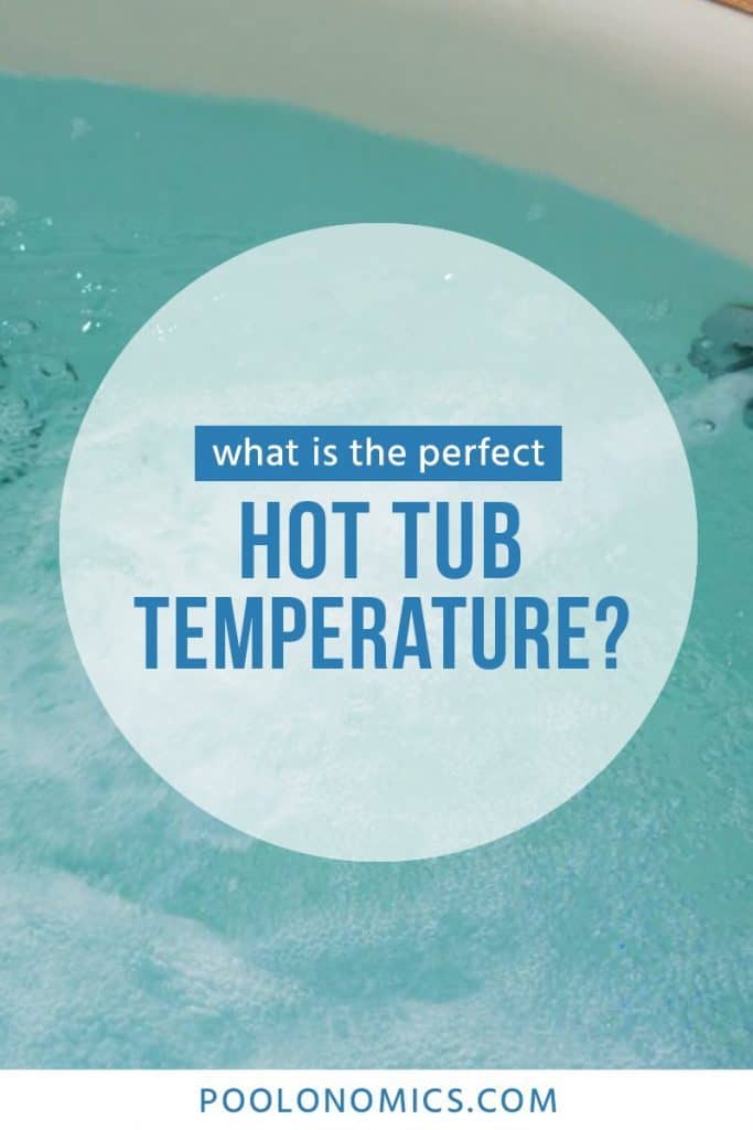 Discover how to achieve the perfect hot tub temperature, and why it’s important to get this right. This article will explain what to consider when setting the temperature for your hot tub. #poolonomics #hottub #spa

